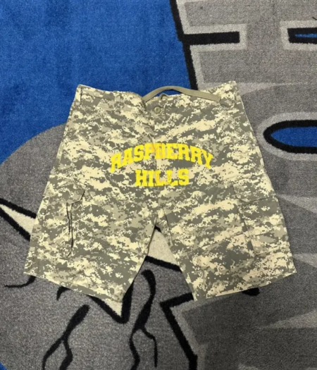 Raspberry Hills Digi Camo Shorts