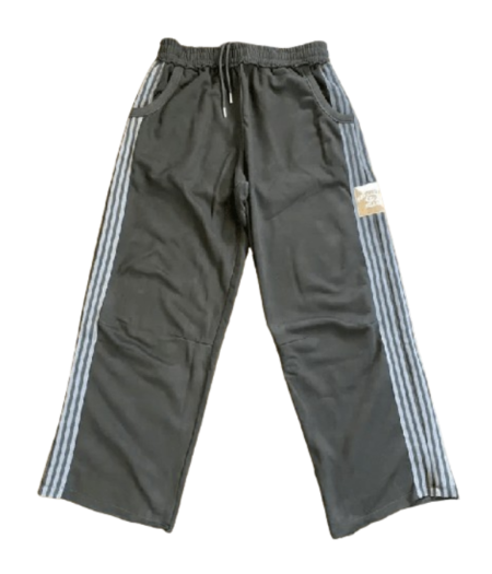 The Gv Gallery Triple Black Lil Leon Flared Sweatpants